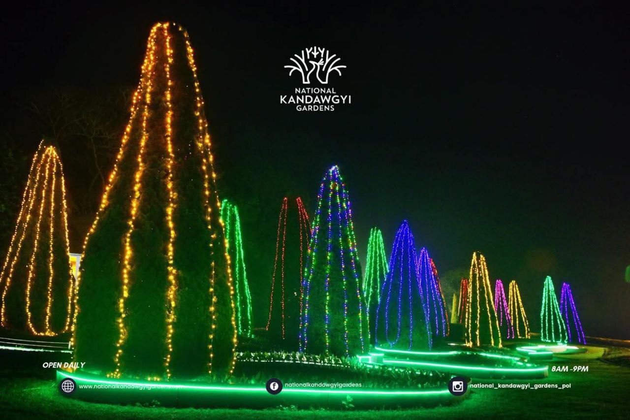 Thadingyut Festival Lights Up PyinOoLwin’s Kandawgyi Gardens