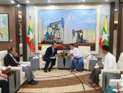 Qatari Delegation Meets Myanmar Union Minister