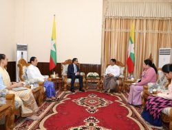 Strengthening Partnerships: Myanmar’s Union Minister Meets IFRC Under-Secretary-General