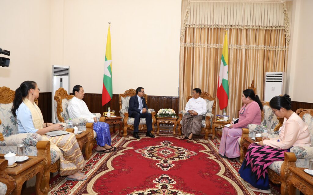 Strengthening Partnerships: Myanmar’s Union Minister Meets IFRC Under-Secretary-General